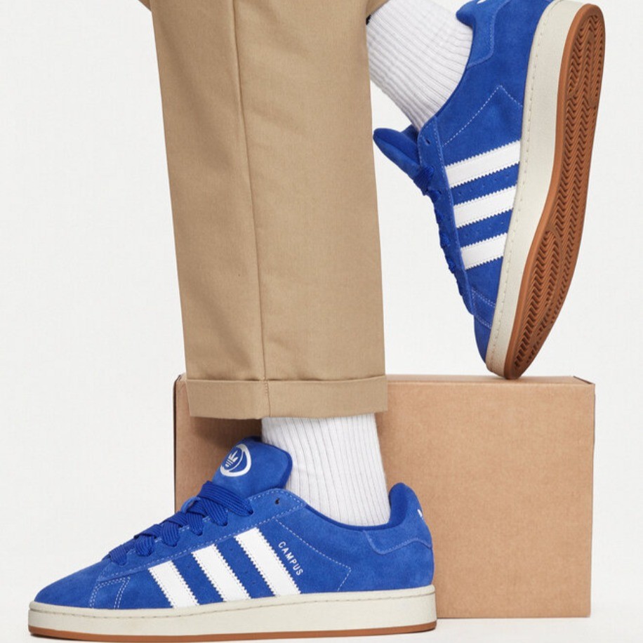 ADIDAS CAMPUS OOS SEMI LUCID BLUE CLOUD WHITE