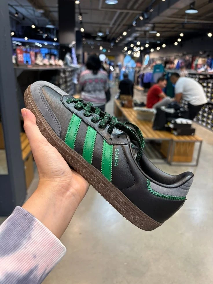 Samba Black & Green
