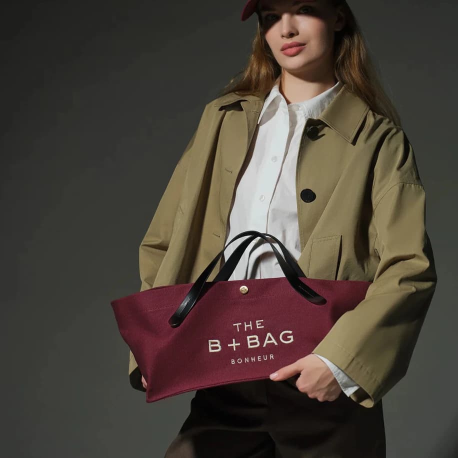 Bonheur N°2 Baguette Bag Cherry Red görsel 3