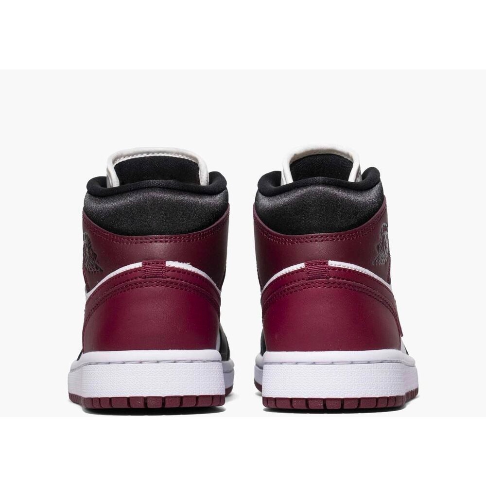 Nike Air Jordan 1 Mid Se Black Dark Beetroot (w
