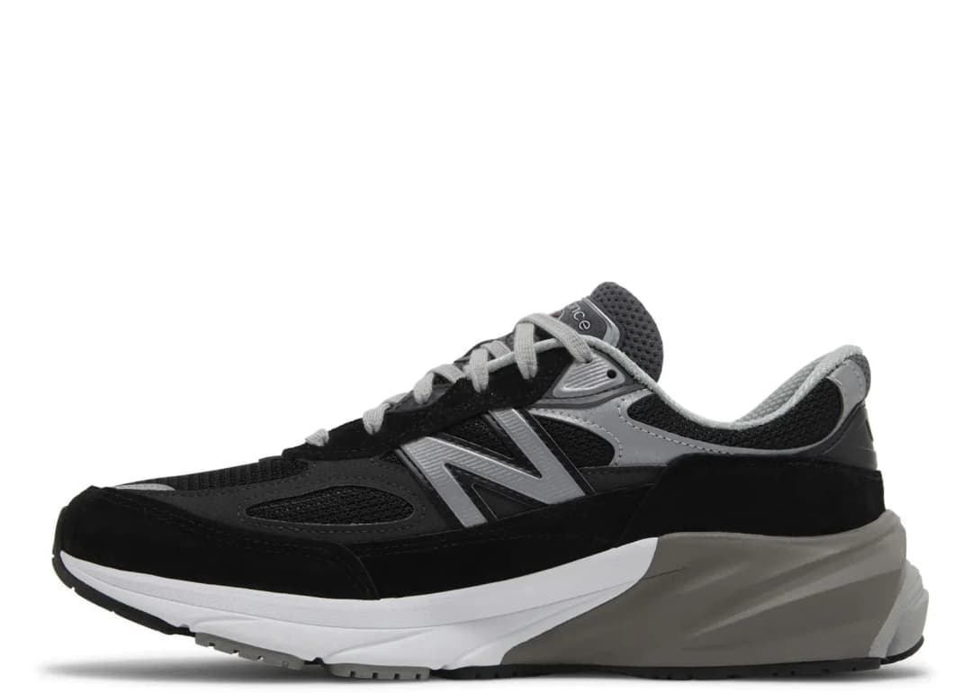 New Balance 990v6 MiUSA Black Grey White YENİ görsel 2