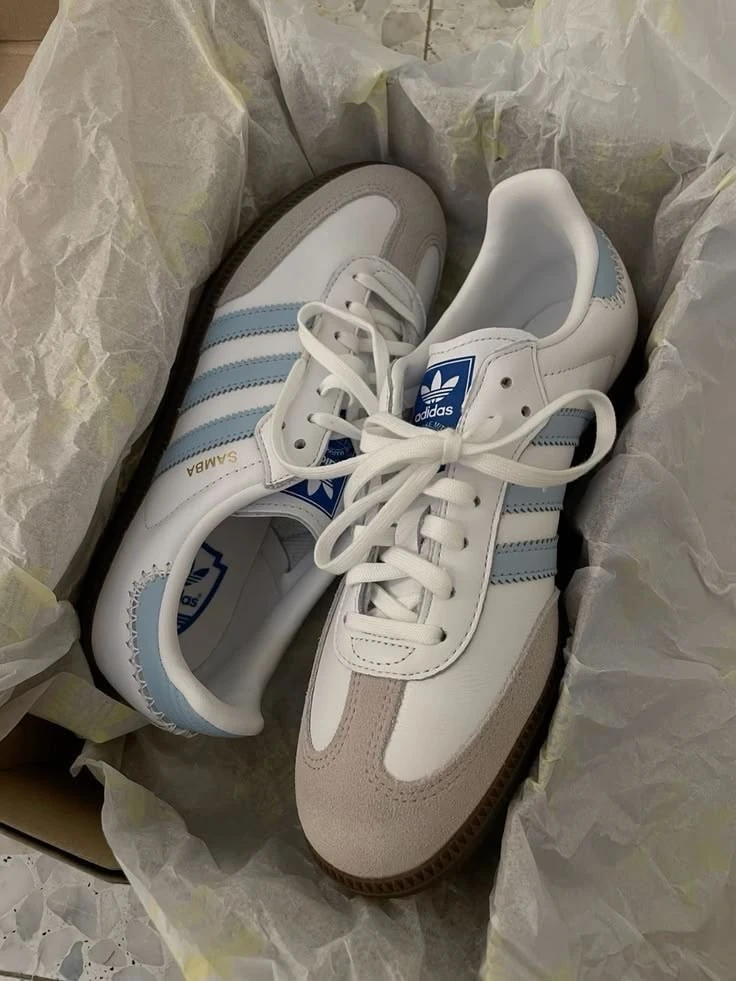 White Blue Samba