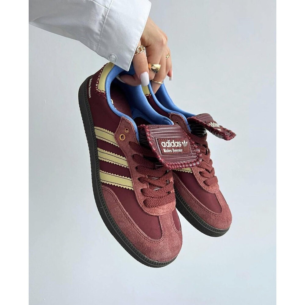 Adidas WALES BONNER SAMBA PONY TONAL LOW TRAINERS