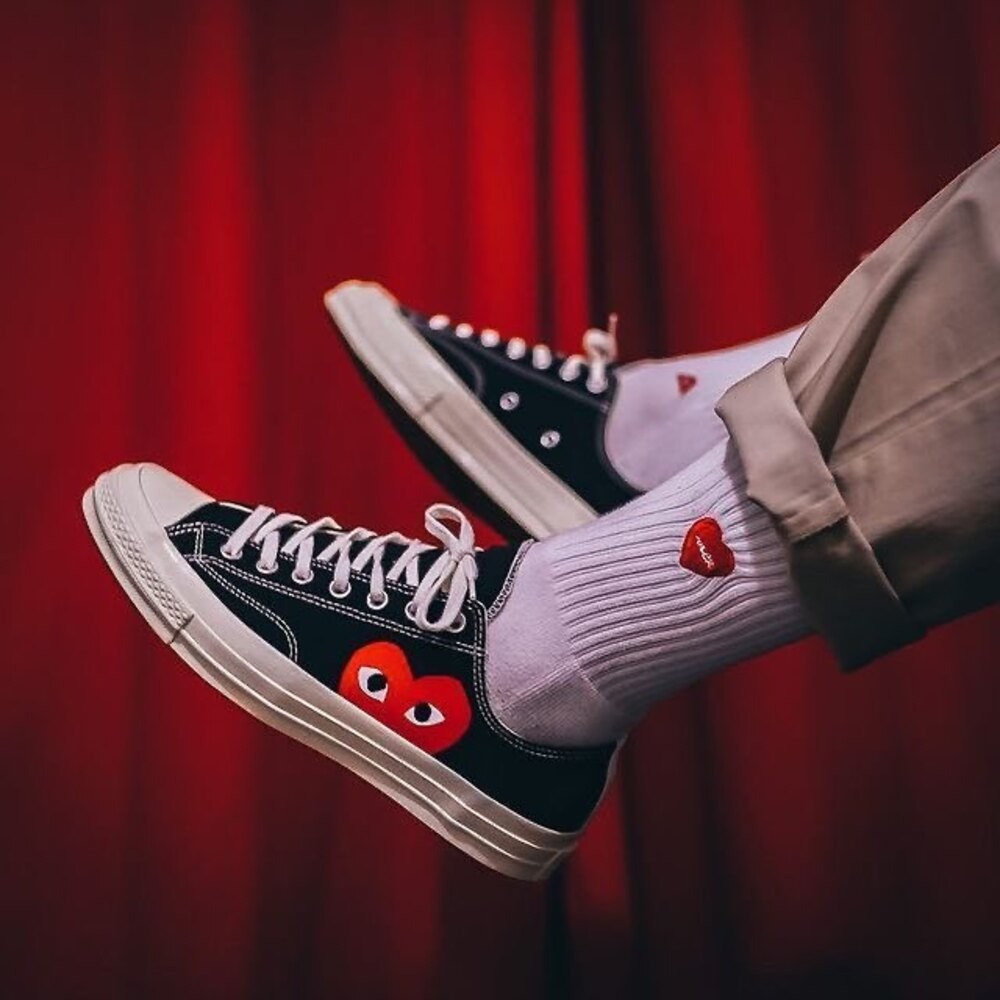 Converse x Comme Des Garçons Play Chuck 70 Low
