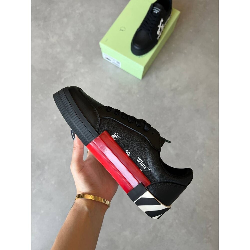 Off White X Beyaz Deri