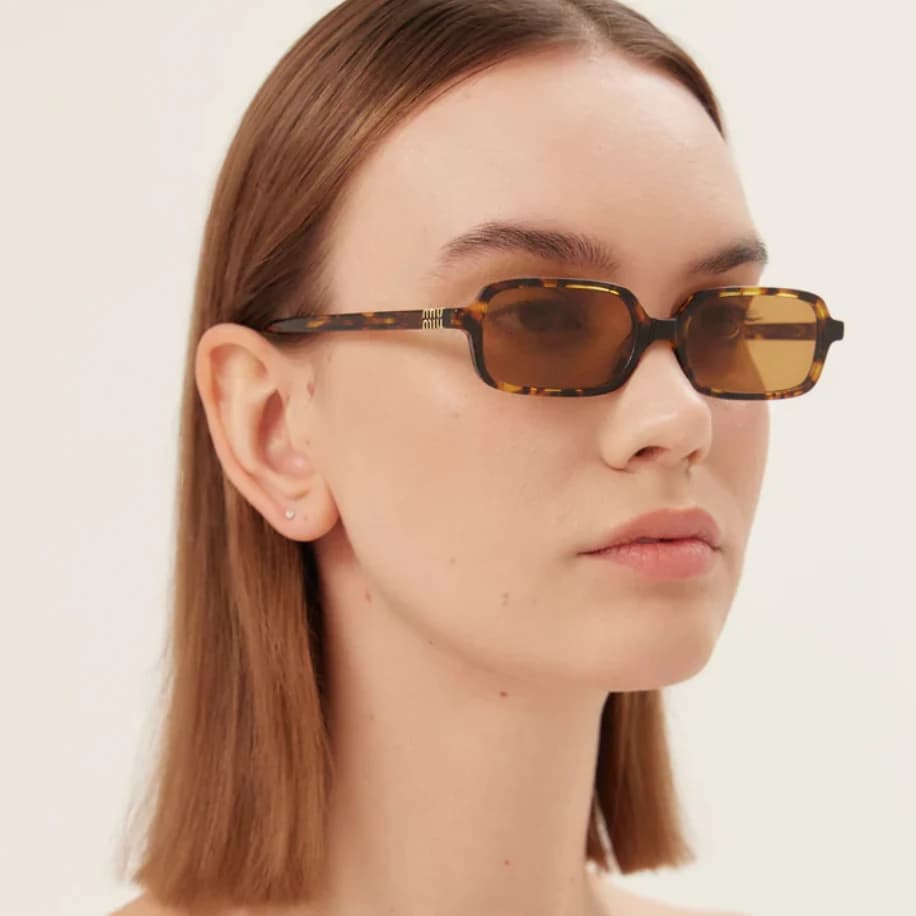 Miu Miu Gözlük 11ZS-F Brown görsel 4