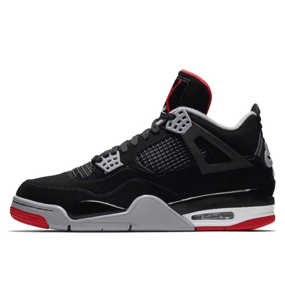 Nike Jordan Retro 4 Bred Red Black