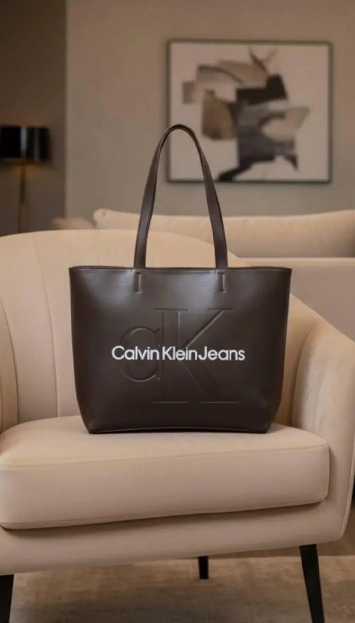 Calvin Klein Shopper Bag Kahve