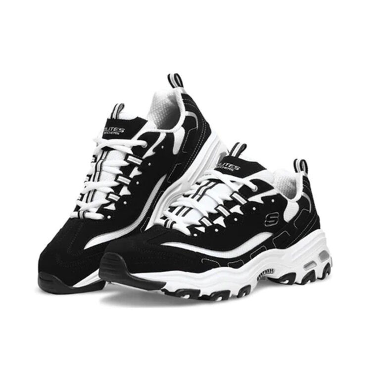 Skechers D’lites Classic White Black