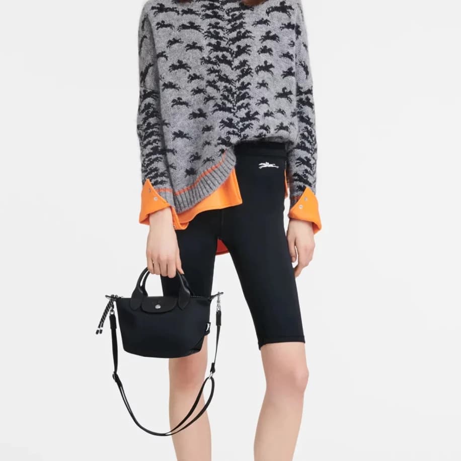 Longchamp Le Pliage Energy Black S görsel 4