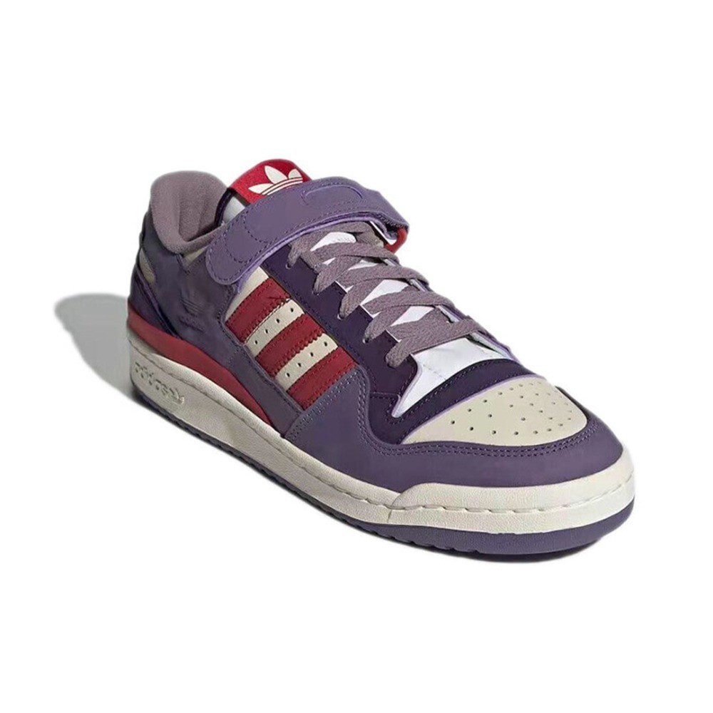 ADIDAS ORIGINALS FORUM LOW FRUIT PUNCH GRAPE PINK WHITE BLACK - AY01ADU0002