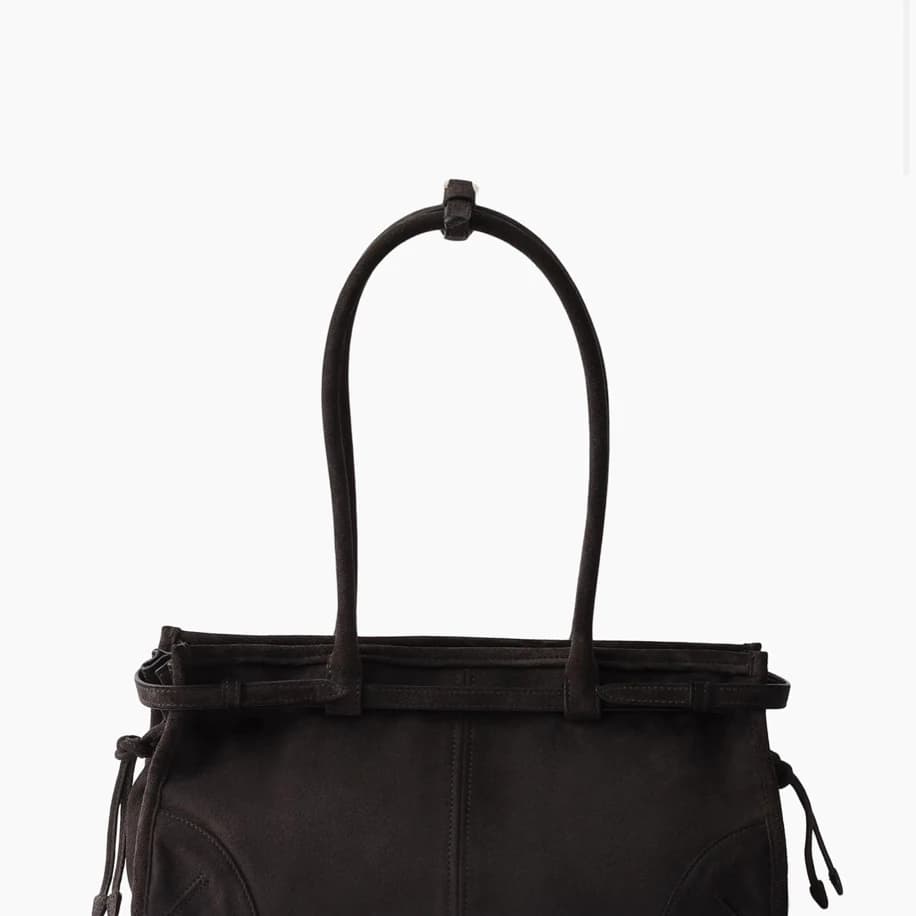 Prada Bonnie Süet Bag Black görsel 5