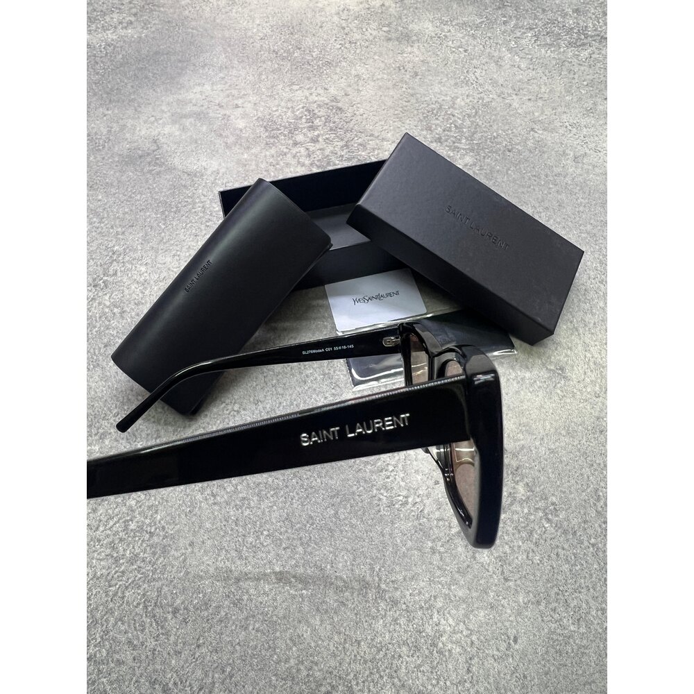 Saint Lauren SL276 Black Brown görsel 5