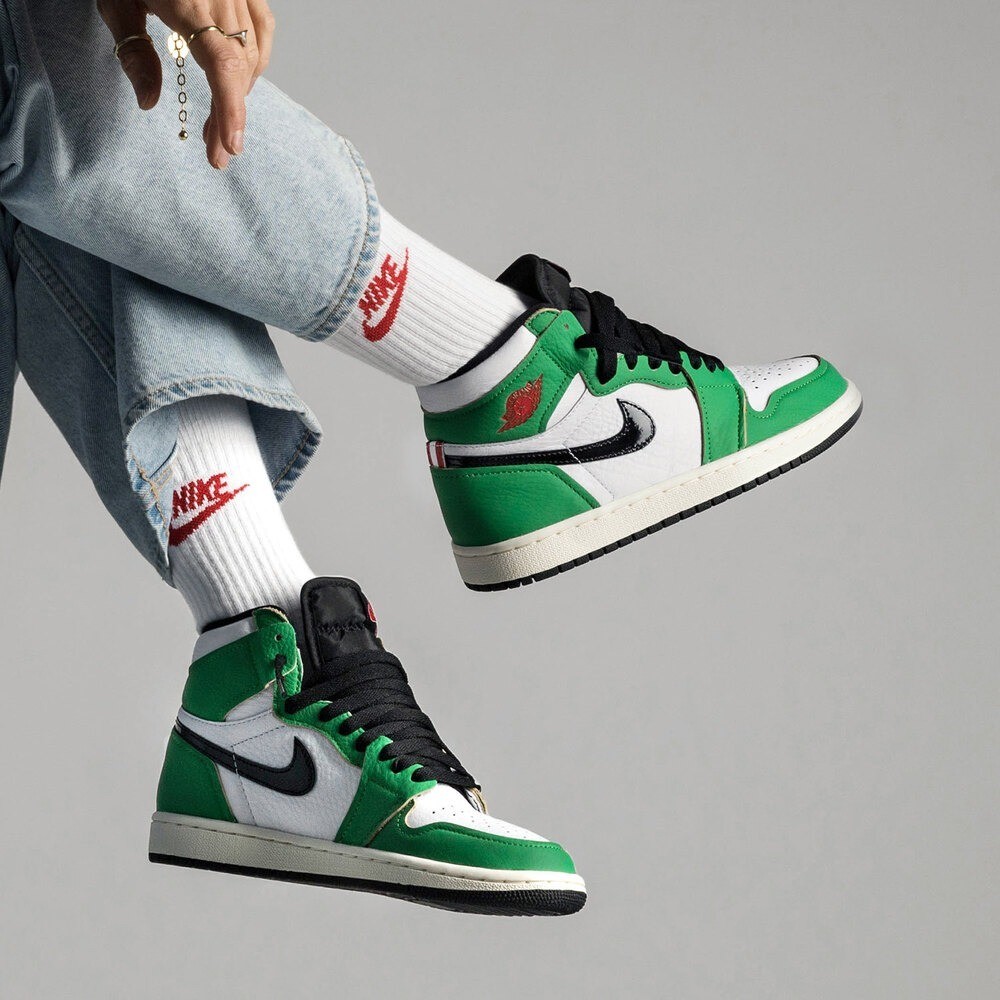 AİR JORDAN 1 LUCKY GREEN