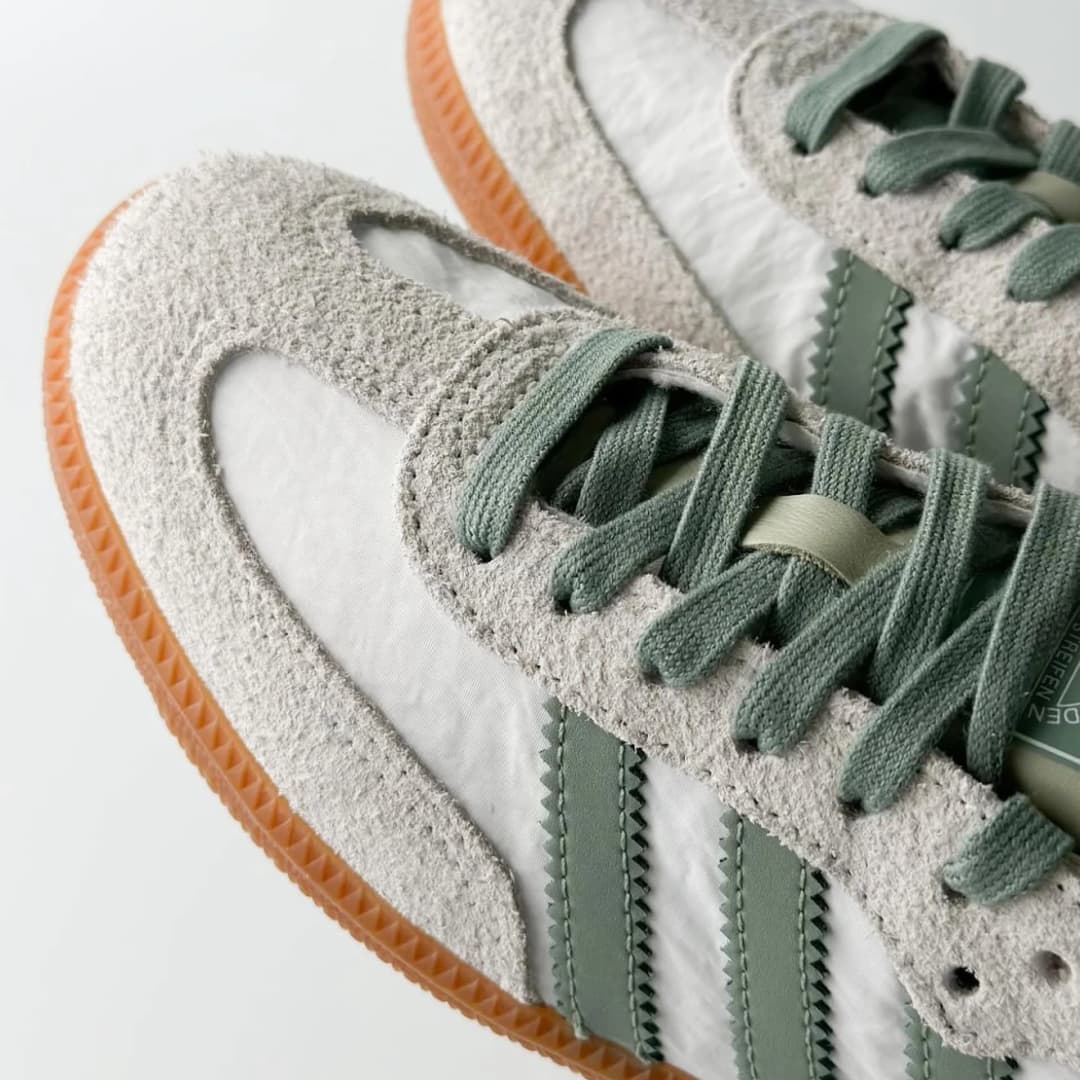 adidas Samba OG Silver Green Putty Mauve görsel 3