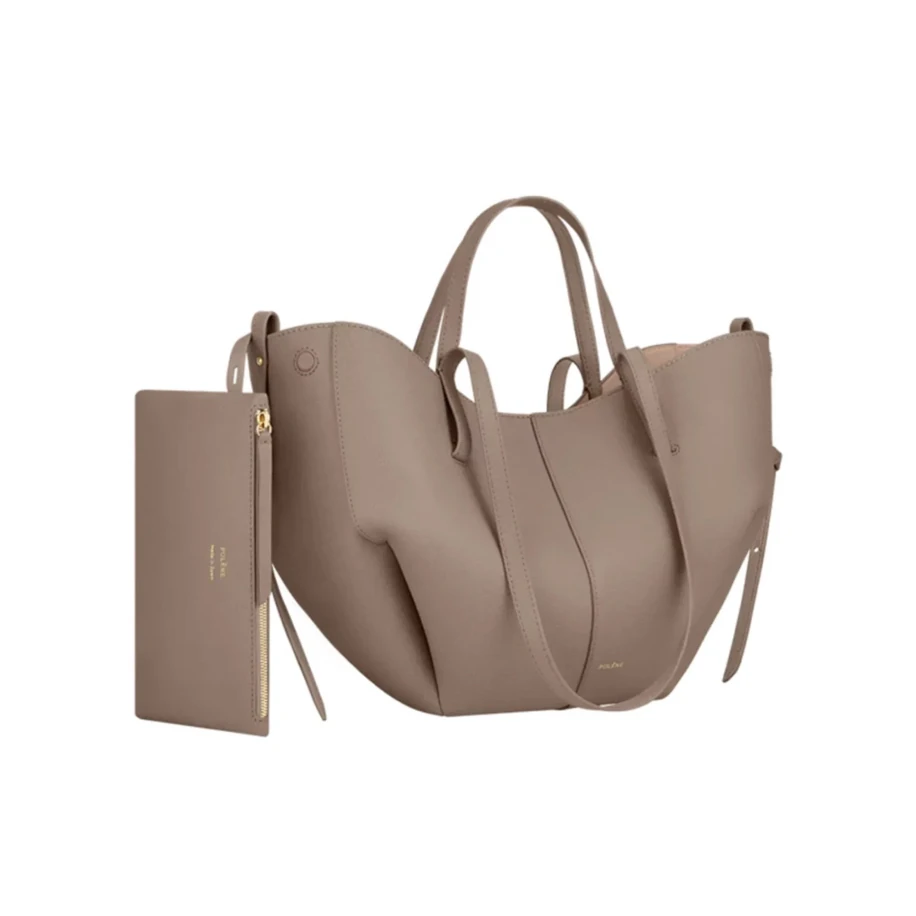 Polene Cyme Mini Beige görsel 3