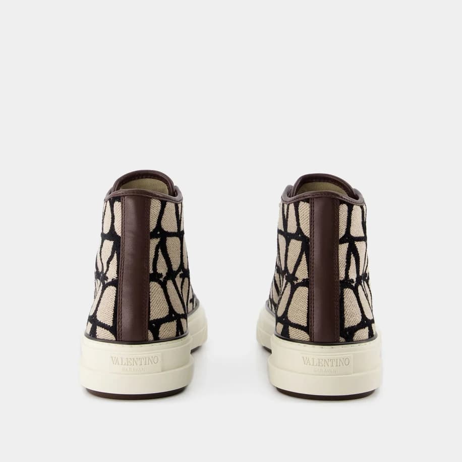 Valentino Garavani Iconograph Canva Sneakers görsel 3