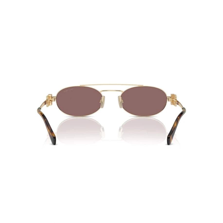 Miu Miu Gözlük Brown Gold görsel 3
