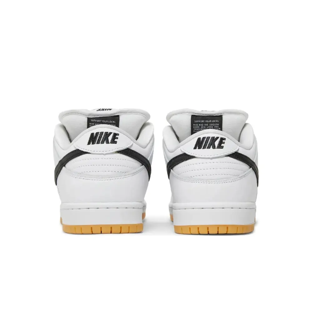 Nike SB Dunk Low Pro White Gum görsel 4