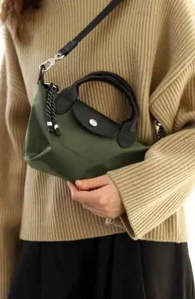 LONGCHAMPS ENERGY SMALL DARK GREEN