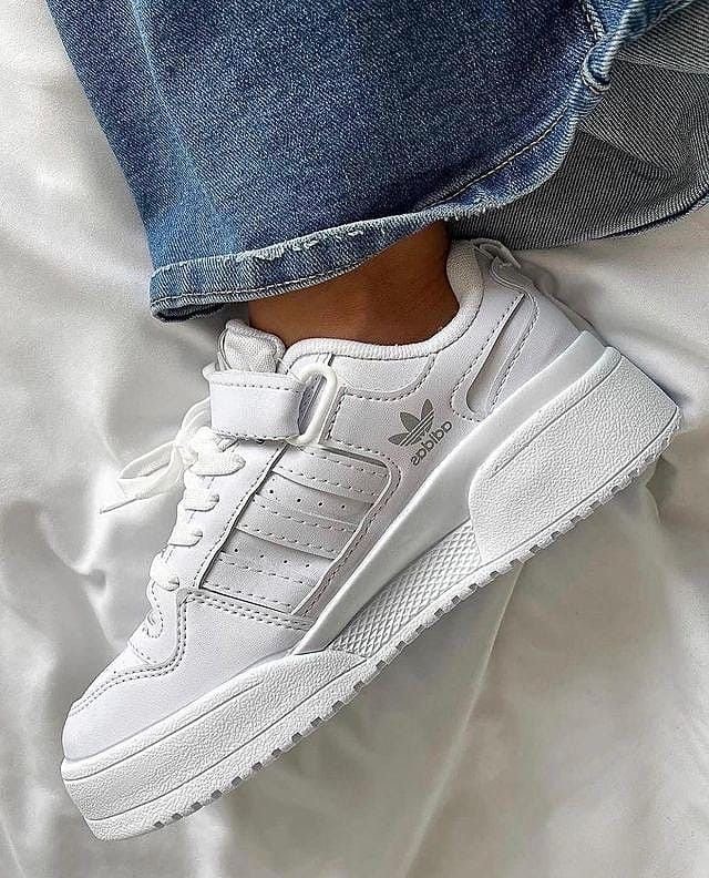 Adidas Forum All White
