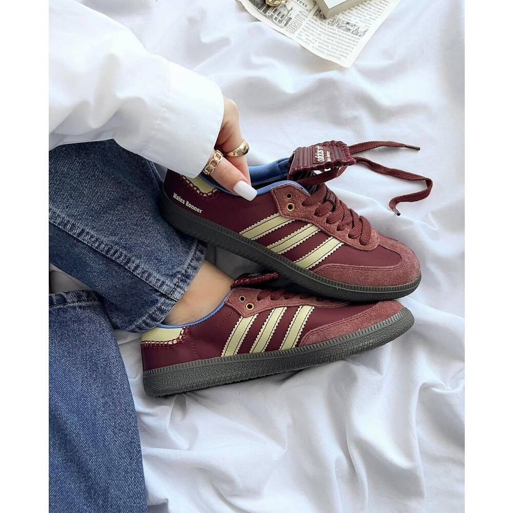 Adidas WALES BONNER SAMBA PONY TONAL LOW TRAINERS