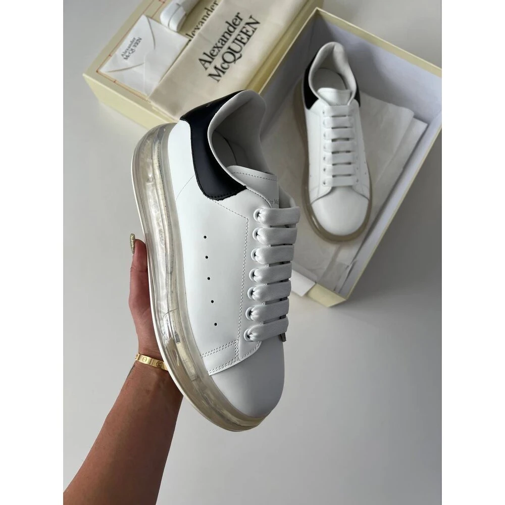 Alexander McQueen Siyah Beyaz Şeffaf görsel 3