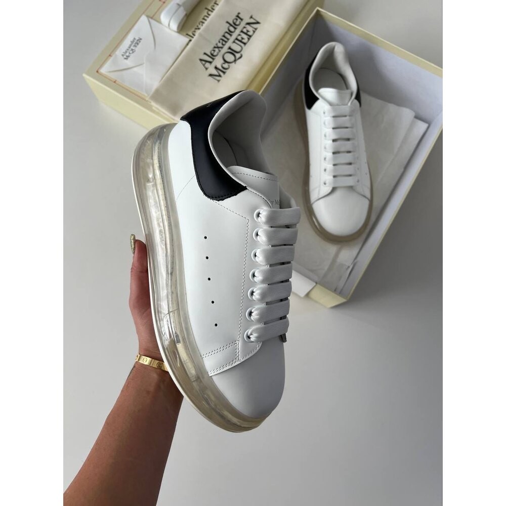 Alexander McQueen Siyah Beyaz Şeffaf