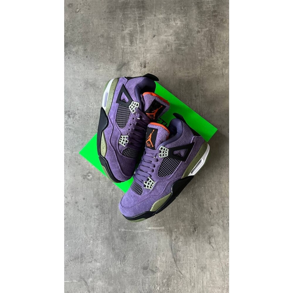 Air Jordan Retro 4 Canyon Purple
