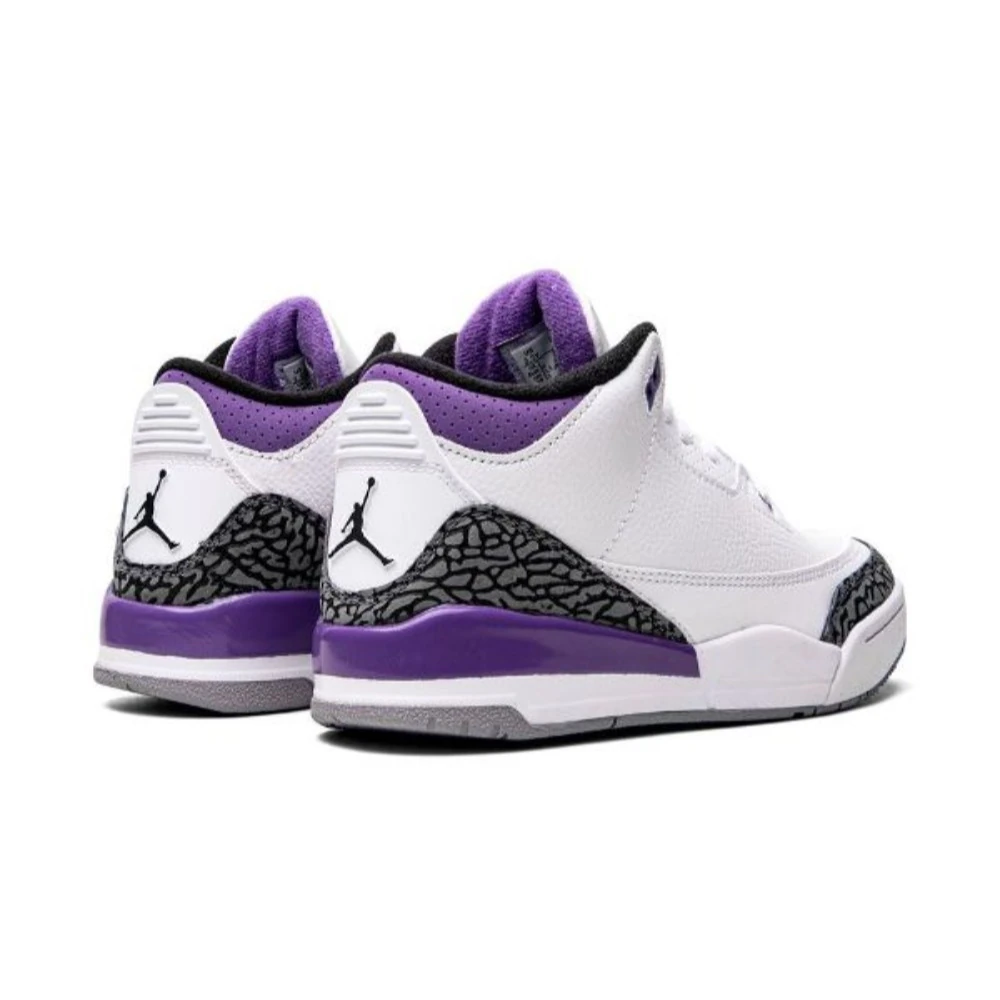 NIKE AIR JORDAN 3 RETRO DARK IRIS görsel 2