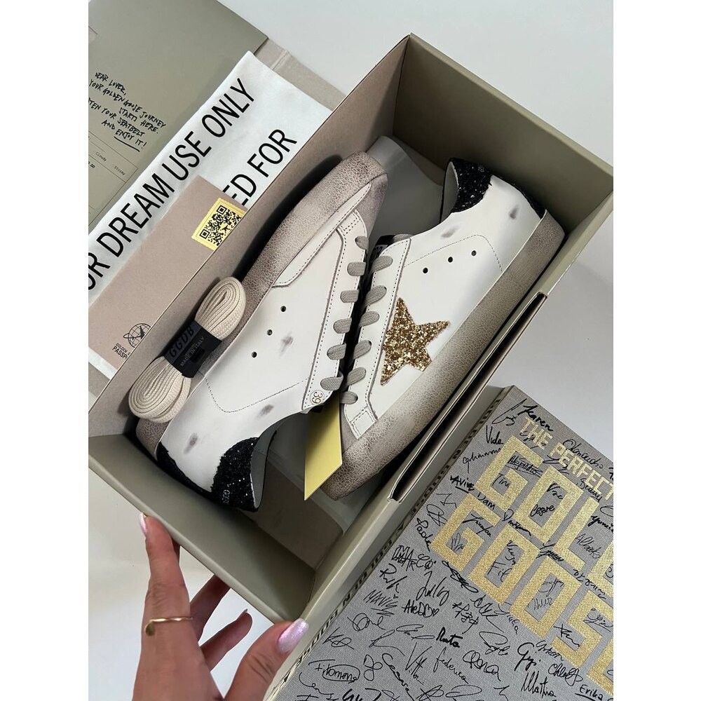 Golden Goose  Silver Gold Black