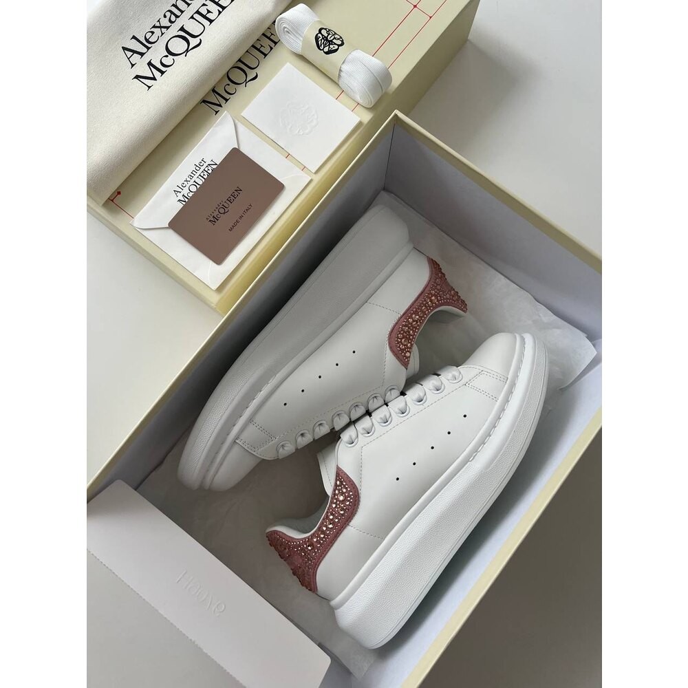 Alexander McQueen Siyah Beyaz Cyristal