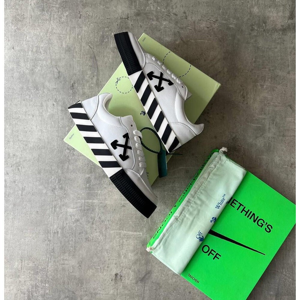 Off White X Beyaz Deri