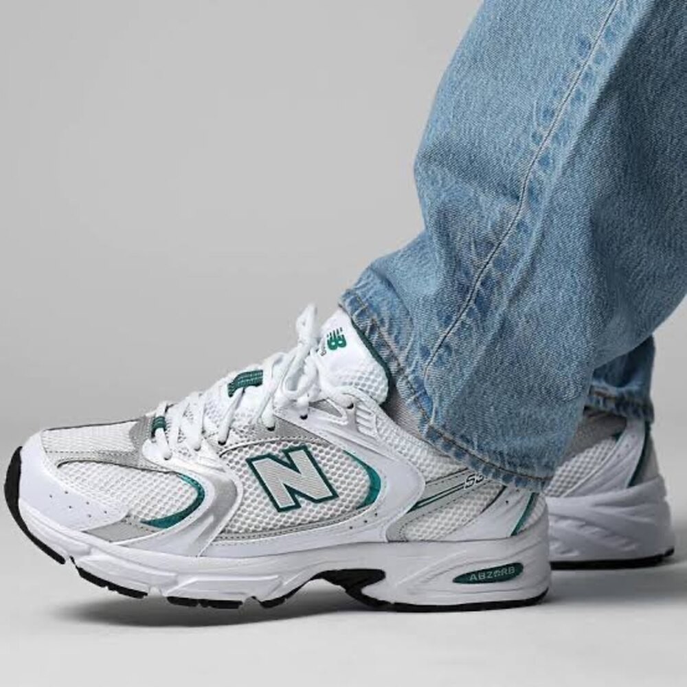 New Balance 530 WHITE SILVER GREEN