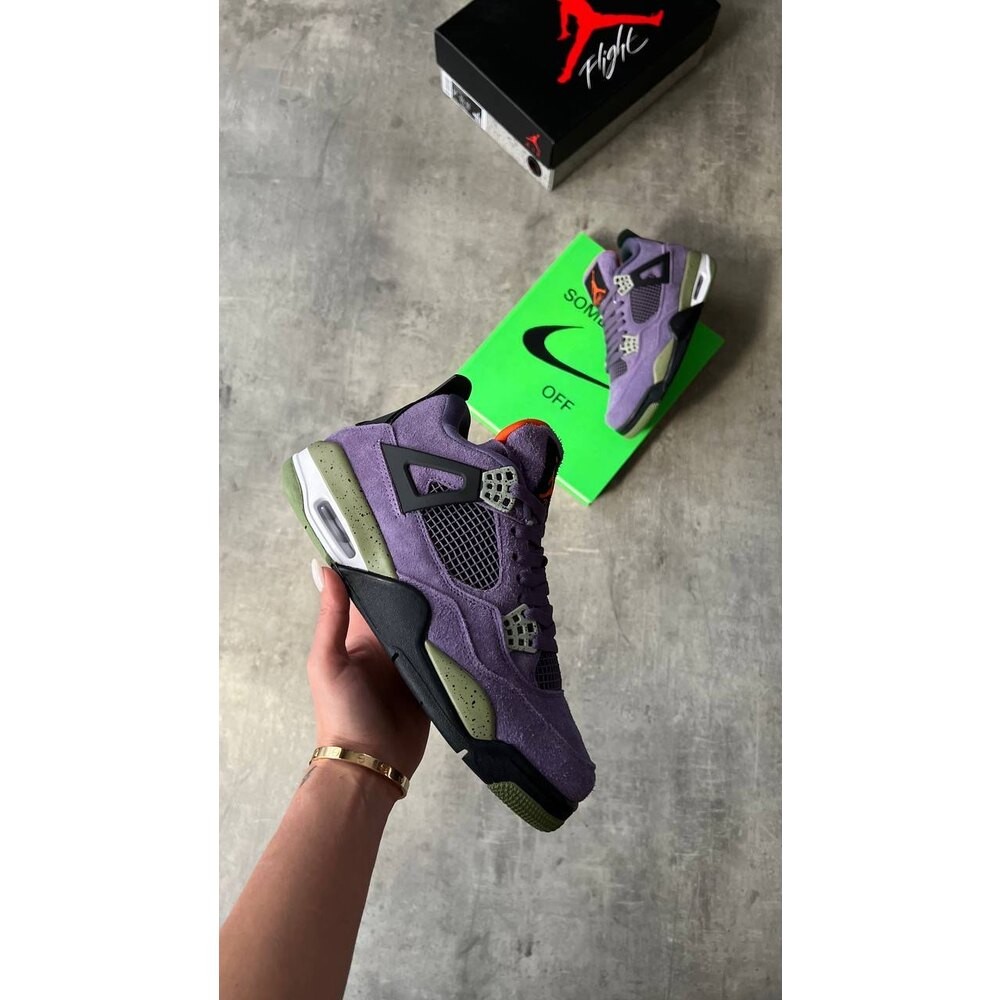 Air Jordan Retro 4 Canyon Purple