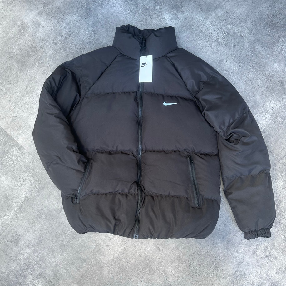 Oversize Nike Siyah Şişme Mont