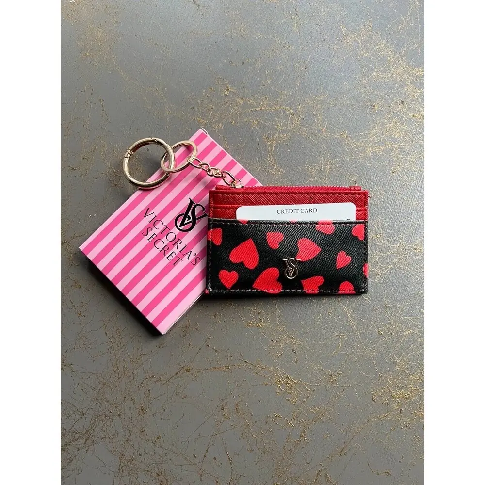 Victoria’s Secret Kartlık “ Black Hearth “ ↔️11cm - ↕️7cm