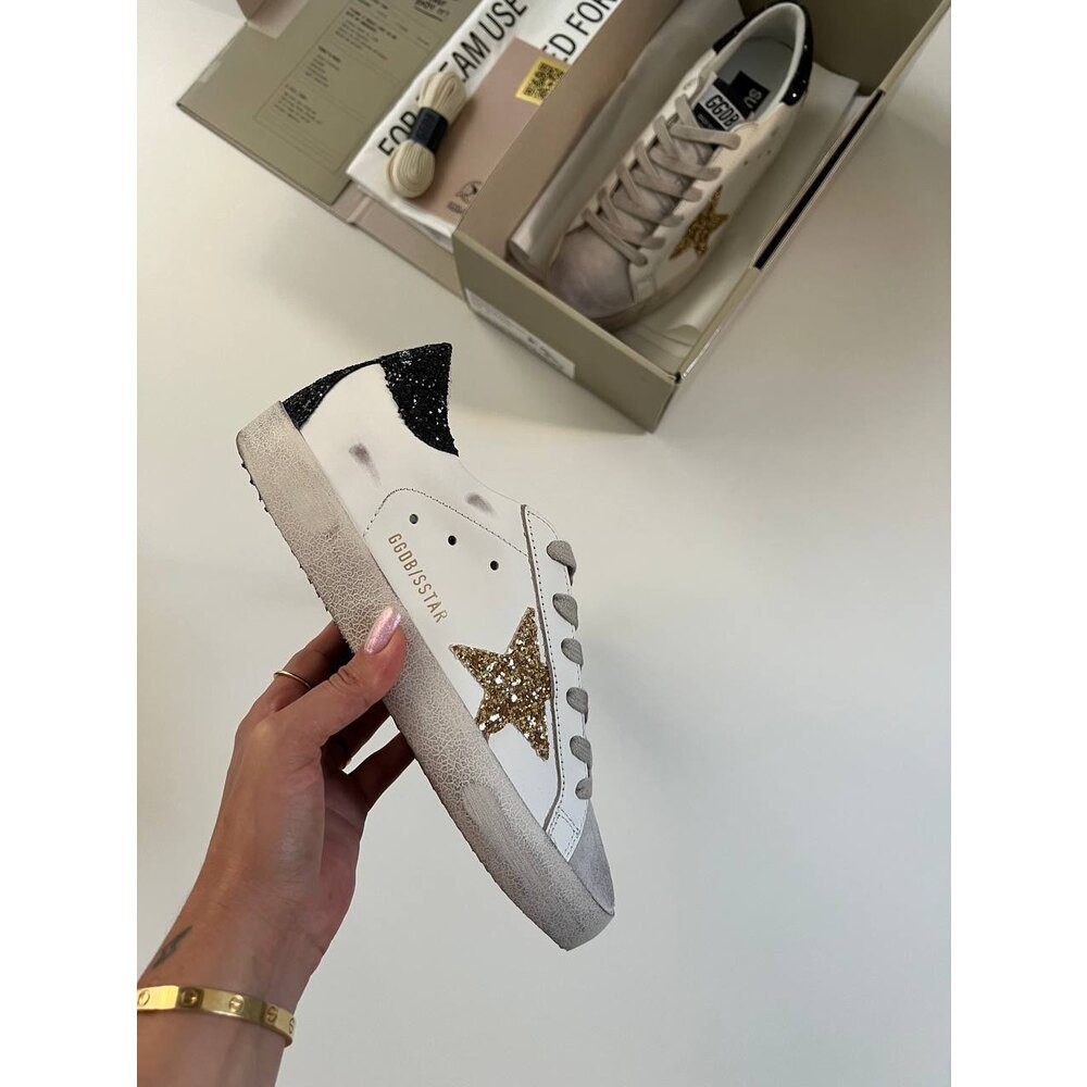 Golden Goose  Silver Gold Black