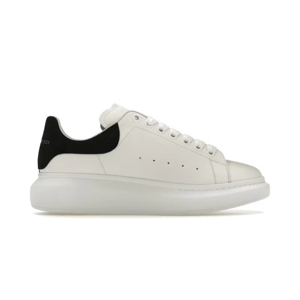 Alexander McQueen Black White Suet