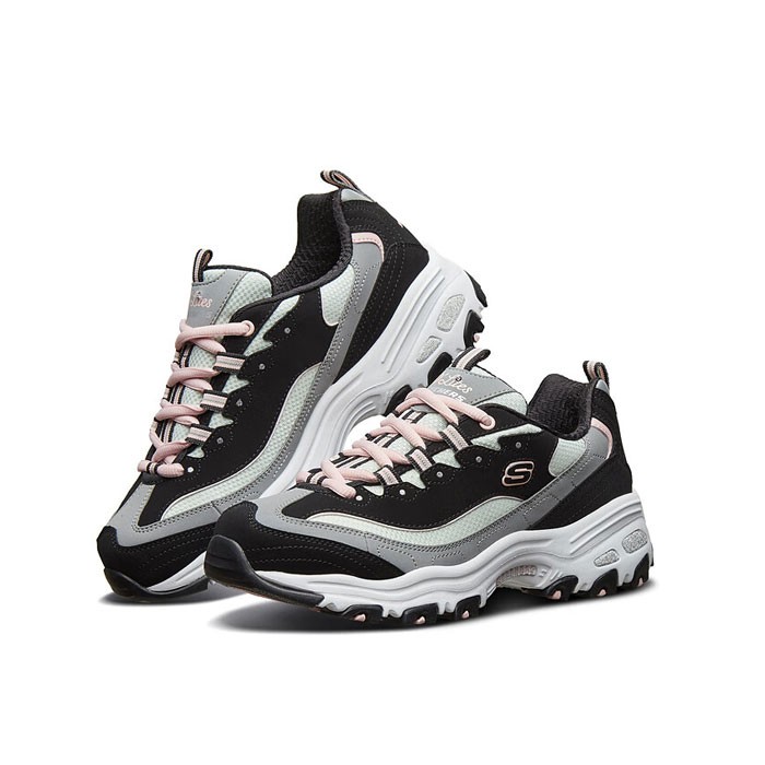 Skechers D’lites Cool Change Black Pink