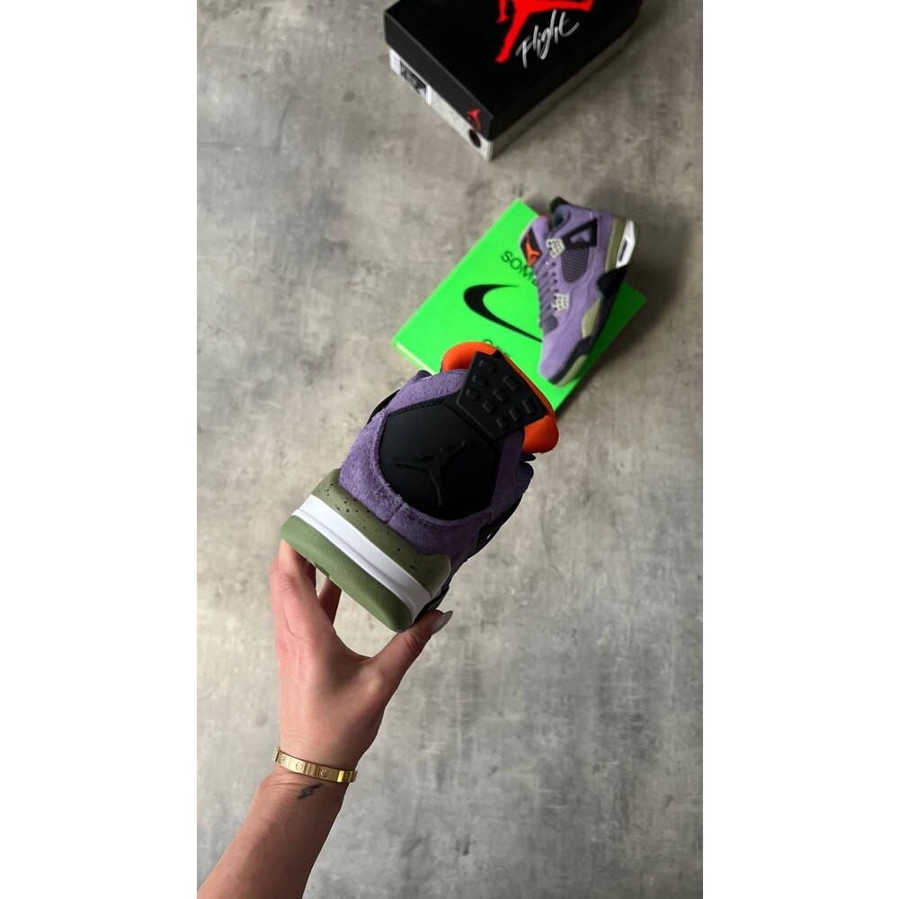 Air Jordan Retro 4 Canyon Purple