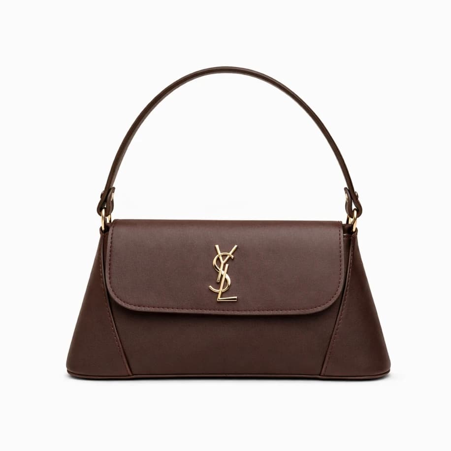 Yves Saint Laurent Solferino Bag Brown