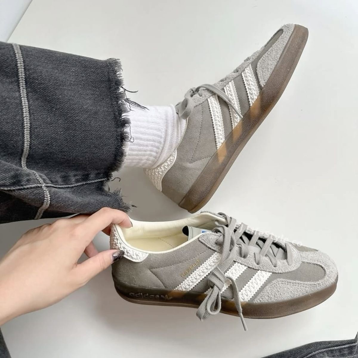 Adidas Gazelle “ Grey”