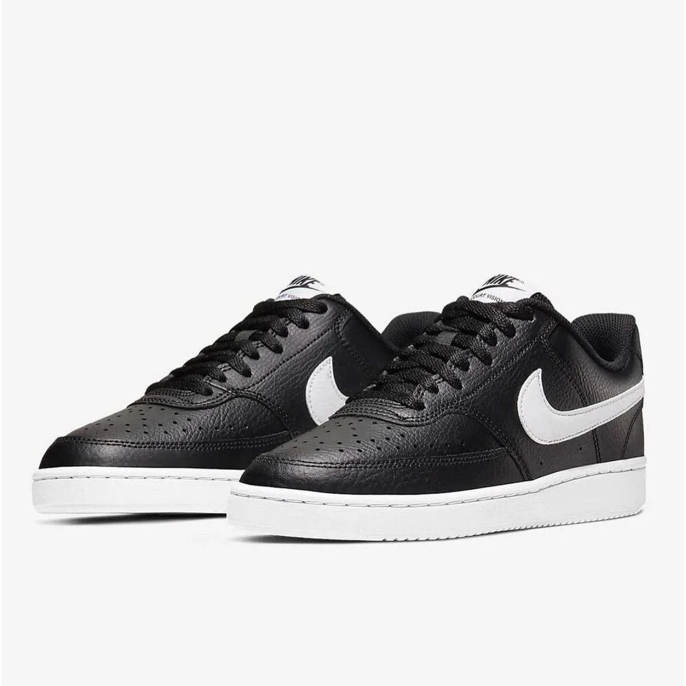 Nike Court Vision Royal Black White görsel 2