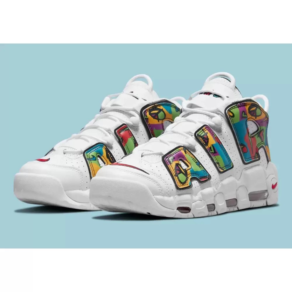 Nike Air More Uptempo Peace Love