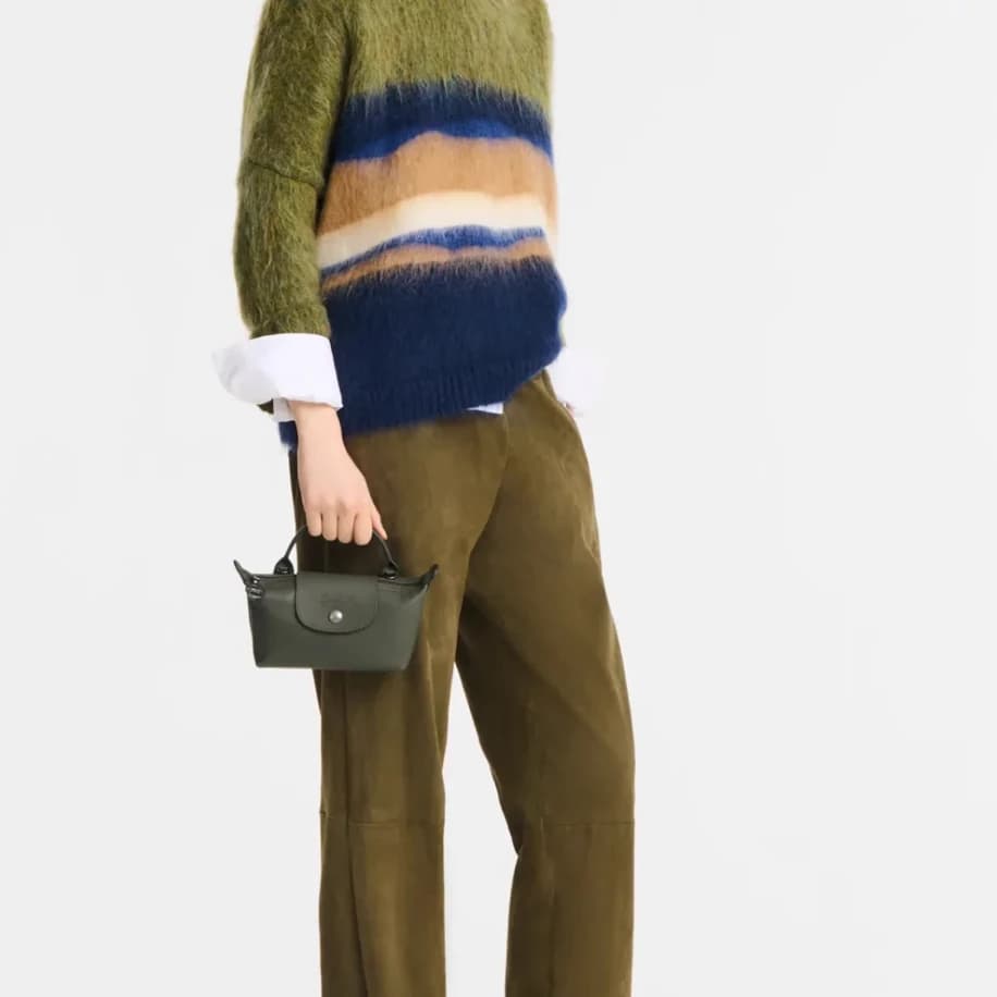 Longchamp Le Pliage XS Olive görsel 3