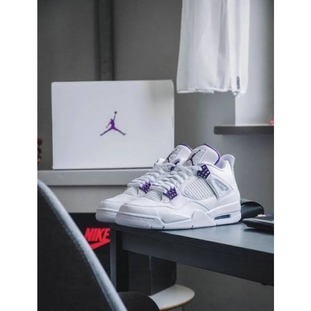 Jordan Retro 4 Purple Metallic