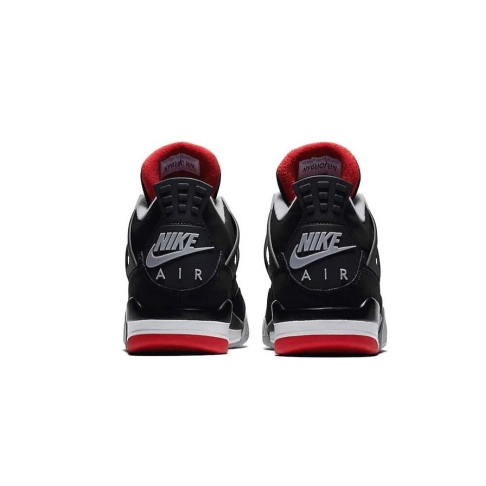 Nike Jordan Retro 4 Bred Red Black