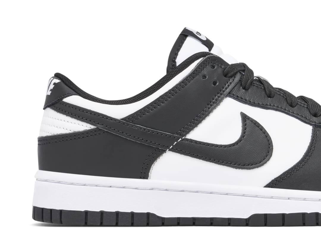 Nike Dunk Low Retro White Black YENİ görsel 3