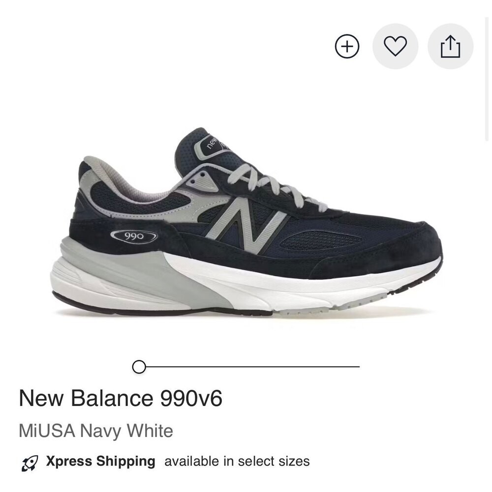 New Balance 990 v6